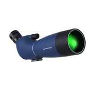 25-75x70 HD Spotting Scope Zoom Monocular Telescope BAK4 Prism ED Lens IPX6 Waterproof For Target Shooting Bird Watching Camping(Black Standard) (Blue Standard)