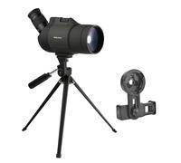 25-75x70 Spotting Scope Powerful Monocular FMC BAK4 Telescope Waterproof For Birdwatching Hunting Camping Equipment(With tripod and clip)