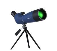 25-75x70 Telescope Spotting Scope Zoom Monocular BAK4 Prism Telescope With Tripod For Target Shooting Bird Watching Waterproof(25-75x70 Blue C)