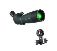 25-75x70 Telescope Spotting Scope Zoom Monocular BAK4 Prism Telescope With Tripod For Target Shooting Bird Watching Waterproof(25-75x70 Green B)