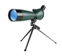 25-75x70mm High Power Spotting Scope with Tripod and Phone Adapter (Green) | Dual Focus HD FMC Spotter Scope for Bird Watching, Wildlife Scenery, Hunting and Target Shooting