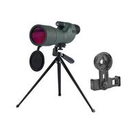 25-75x70mm Zoom Monoculars Spotting Scope FMC Waterproof Telescope W/Tripod For Shooting Birding Camping Hunting Optics Scope(B 25-75X60mm)