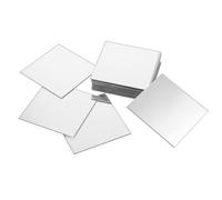 25 Acrylic Square Mirrors - 3x3Inch Adhesive Wall Mirror Tiles for Crafts & DIY Projects