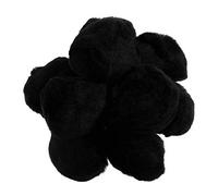 25 Black 50mm or 2in Craft Pom Poms |Pompoms for Crafts