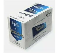 (25 Booklets) Rizla Blue Regular Standard Smoking Rolling Paper