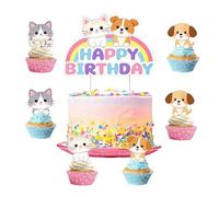 25 Cake Decoration,Kuchen Dekoration,Cupcake Toppers,Cupcake Geburtstag Topper für Junge Mädchen Geburtstag Themen Party