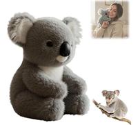 25 Cm Koalas Stuffed Animal Toy, Ultra-Soft Koala Plush, Emotional Healing On Demand, Cozy Comfort, Hug Stress Relief Lovable Realistic Plush Toy, Cute Pet Dolls, Healing Stuffed Gift