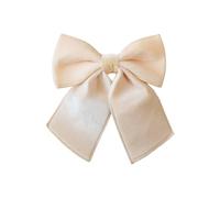 25 cm Large Christmas Velvet Bow, Extra Large Red Christmas Bows Decor, Christmas Tree Topper Bow for Garland Wreath Door and Outdoor Decoration Fall Winter Accessories (1, Beige)