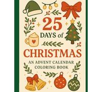 25 days of Christmas: Advent Calendar Coloring Book