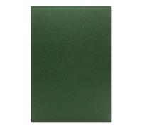 25 DIN A4 Paper Sheets, Plano Sheet, Moss Green (Green) 225 g/m², 21 x 29.7 cm, Clay Paper, Photo Card, Craft Paper, Coloured Card