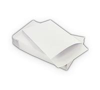 25 EcoSwift 6" x 9", Self-Seal White Paper Envelopes for Mailing Shipping Invitations Catalogs Documents Letters 6x9
