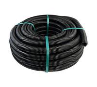 25 Empty Tube well Electric Cable Conduit Corrugated Tube Diameter 32 mm/M32 750 N BLACK PVC Flame Retardant Rgsp 32/24.5 Marmat 2996