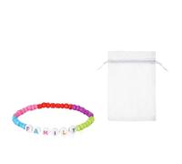 25 End Of Year Class Family Friendship Bracelets and Cards Set