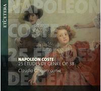 Giuliani, Claudio guitar - COSTE, Napoleon:25 Etudes de genre Op. 38