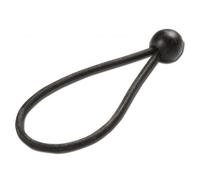 25 Exercise Loops 180 mm Black with Ball | Replacement Rubber for Tent | Rubber Straps with Plastic Ball | Tarpaulin Tensioner with Ball Loop | Tensioner | Sling Easy Ball | Ball Bungee |