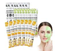25 Face Mask Stick Set Cleanse Mask Clay Face Mask Deep Cleansing Dead Sea Mud Hydrating Cucumber & Brightening Vitamin C Mud Masks for All Skin Types (Pack of 25)