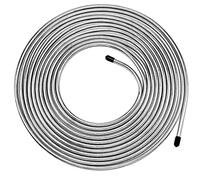 25 Ft. of 1/4 Brake Line Tubing Kit - Muhize Flexible Zinc-Coated Steel 1/4" Brake Tube Roll Coil 25 2021 Upgrade Version, ft for Hydraulic Fuel Transmission System