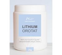 25 g naturverlesen Lithium Powder | Orotate for Laboratory Purposes, Minimum 99.9% in Pharmaceutical Quality | 4% Lithium Content | Independently Laboratory Tested in Germany