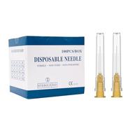 25 Gauge 5/8 Inch Needle,100 PCS Luer Lock Industrial Dispensing Accessories Needles,Individually Wrapped