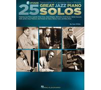 25 Great Jazz Piano Solos Huw White Piano Book and Audio Online H