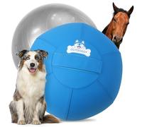 25" Herding Ball for Dogs - Heavy Duty Dual-Layer Herding Ball with Hook-and-Loop Zipper Cover | Perfect for Medium to Large Breeds Like Australian Shepherd, Border Collie & Cattle Dogs - Outdoor Play