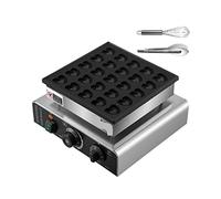 25 Holes Heart Shaped Mini Dutch Pancake Waffle Makers Electric Maker Making Machine Gofrera Gaufre Kitchen Home Appliance