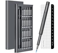 25-in-1 Mini Precision Screwdriver Set: Stocking Stuffers for Men Small Torx Bit Tool Set for Men,Magnetic Torque Repair Tool Kit for Electronics MacBook Watch Eyeglass Ring Doorbell,Birthday Gifts