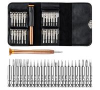 25-in-1 Multi-Bit For Precision Screwdriver Set with Hex 0.8mm 1.2mm For Torx T2-T15 Y2.0 Triangle 2.3 Flat 1.0-3.0 Point 0.8 for Technical Repairs