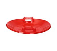25-Inch Downhill Saucer Snow Sled for Winter Fun - Durable Large Plastic Skiing Disk - Outdoor Sledding Toy for Kids & Adults - Fast Snow Sports Accessory