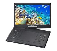 25 Inch Portable DVD Player With High-definition Mobile For Outdoor Home With 3000MA Battery Easy To Use