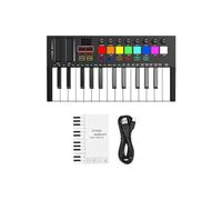 25 Key Keyboard Controller Professional Electronic Audio Intelligent Portable Arranging Strike Pad Keyboard Piano