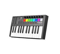 25 Key Keyboard Controller Professional Electronic Audio Intelligent Portable Arranging Strike Pad Keyboard Piano