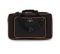 25 Key MIDI Controller Keyboard Carry Bag with Strap by Gear4music | Fits most 25-key keyboards and MIDI controllers, 20mm padding with carry handle and shoulder strap