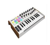 25-Key MIDI Keyboard Controller with Velocity-Sensitive Keys, Portable Music Arranger Pad, Compact Electronic Sound Controller for Music Production, applicable to Ableton, FL Studio, Logic Pro