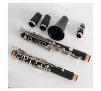 25 Keys French Style System G Tone Clarinet Bakelite Body Nickel Plated Keys Clarinet With Case Clarinet for Beginner
