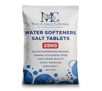 25 Kg Salt Tablets | Water Softener | Food Grade | Compatible to All Water Softner Machines 100% Genuine British water softener salt tablets 25kg, Salt Tablet 1 pack