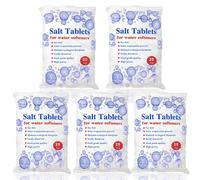 25 Kg Salt Tablets | Water Softener | Food Grade | Compatible to All Water Softner Machines ,Genuine British Salt Tablet, Tablet Salt of Premium Quality (5 Bags)