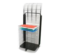 25 Layers Art Storage Rack,paper Drying Rack,Metal Drawing Drying Rack,Stack Rack for Drawings for Schools Preschool Home Classroom