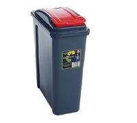 25 Litre Recycling Bin by Wham- RED colour
