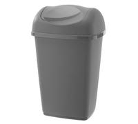 25 LITRE SILVER SWING TOP BIN / DUSTBIN / RUBBISH BIN / KITCHEN / HOME / BATHROOM by tontorelli