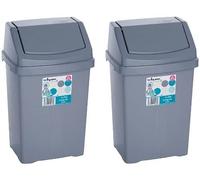 25 Litre Swing Bin x 2 by Wham