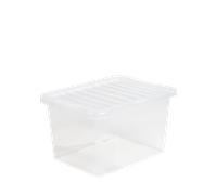 00; 25375; Clear Lid 25L Box