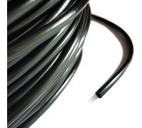 25 m Black Aquarium Airline Tubing 4-6 mm Flexible Durable Air Line for Air Pump Tank Pond Terrarium Aquarium K2aqua