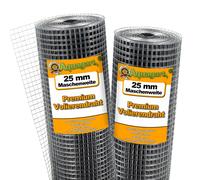 25 m x 1 m Aviary wire Wire mesh Welding grid Wire mesh Wire fencing