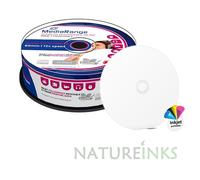 100 Mediarange audio Blank Discs CD-R CD 80Min 12x 700MB Printable MR224