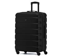 Flight Knight Lightweight 4 Wheel ABS Hard Case Medium Suitcase Approved for Over 100 Airlines Including easyJet, British Airways, Ryanair, Jet2, Emirates & Many More - Check-in Medium Size 25"