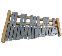 25 Metal Keys Professional Glockenspiel, Educational Impact Musical Instrument - with 2 Mallets/854