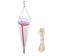 25 Micron Plankton Net - 23.62" Long, 8.27" Diameter, 625/500 Fine Mesh, Durable Nylon with 5M Sampling Rope - Ideal for Aquatic Research & Sampling