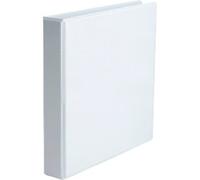 25 mm Presentation Binder PVC A5 2 Rings White