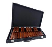 25 Note Glockenspiel Montessori Educational Fine Motor Skill Xylophone for Kids Percussion Instrument for Music Lessons Event, with case